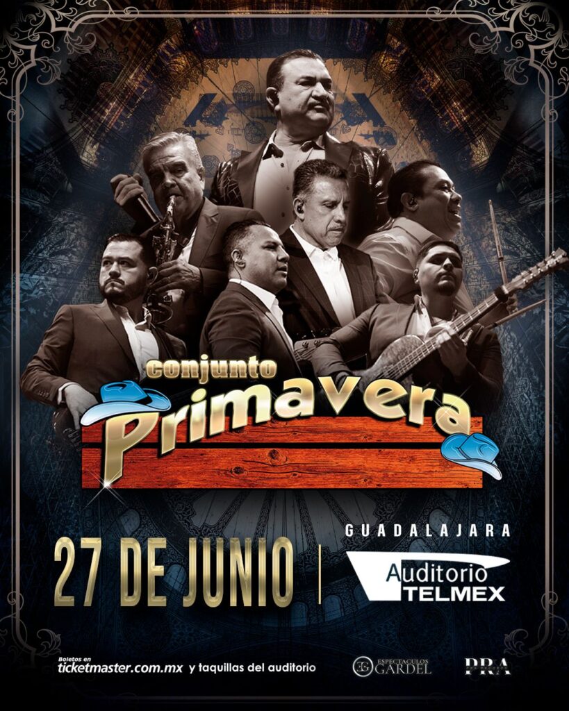 CONJUNTO PRIMAVERA GUADALAJARA 2026 AUDITORIO TELMEX