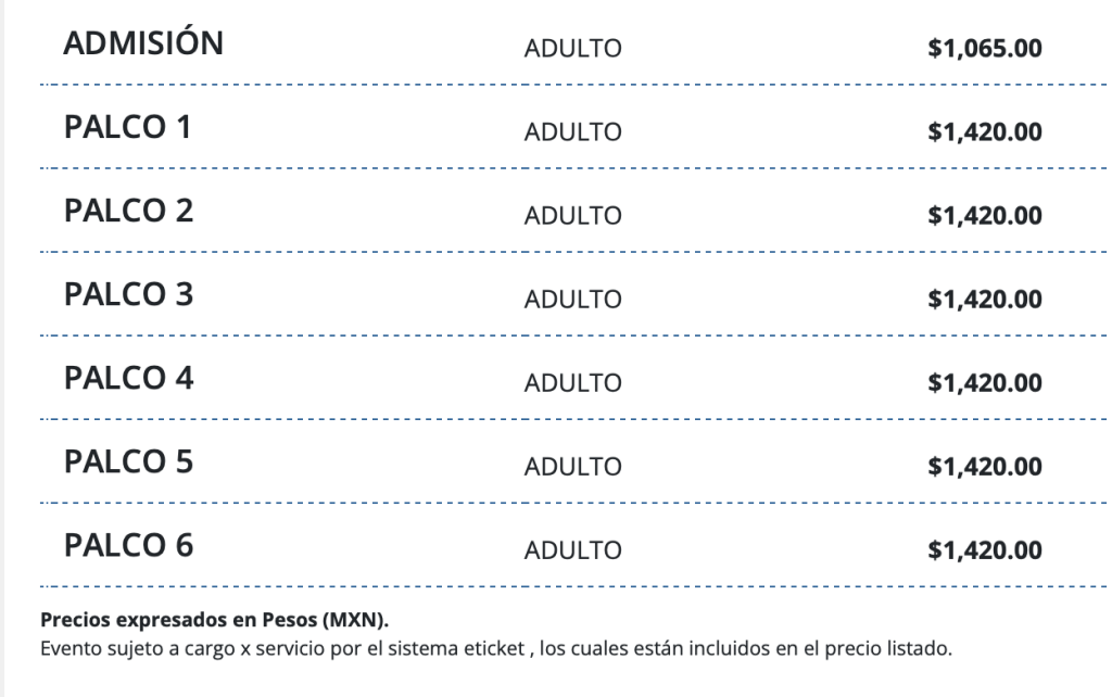 PRECIOS YERI MUA QUERÉTARO 2026 FORO ARPA