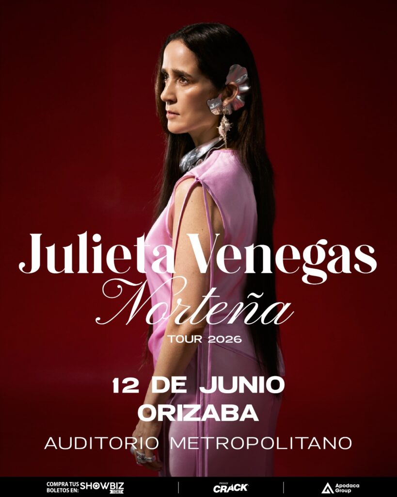JULIETA VENEGAS ORIZABA 2026 AUDITORIO METROPOLITANO