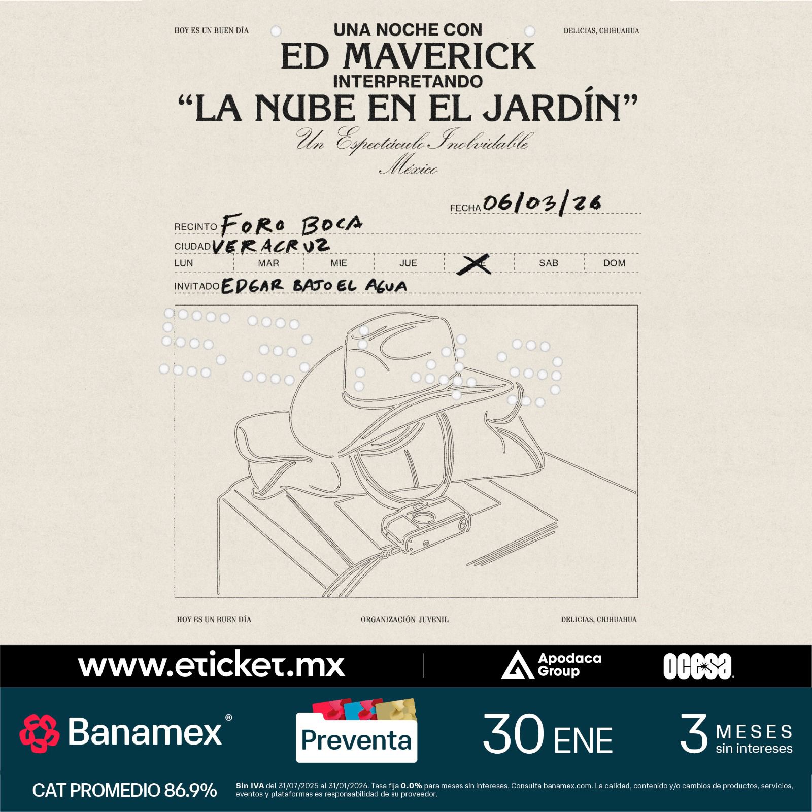 ED MAVERICK VERACRUZ 2026 FORO BOCA