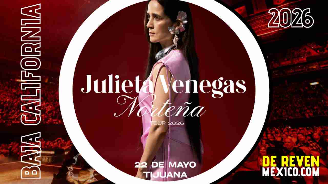 JULIETA VENEGAS TIJUANA 2026 AUDIORAMA EL TROMPO