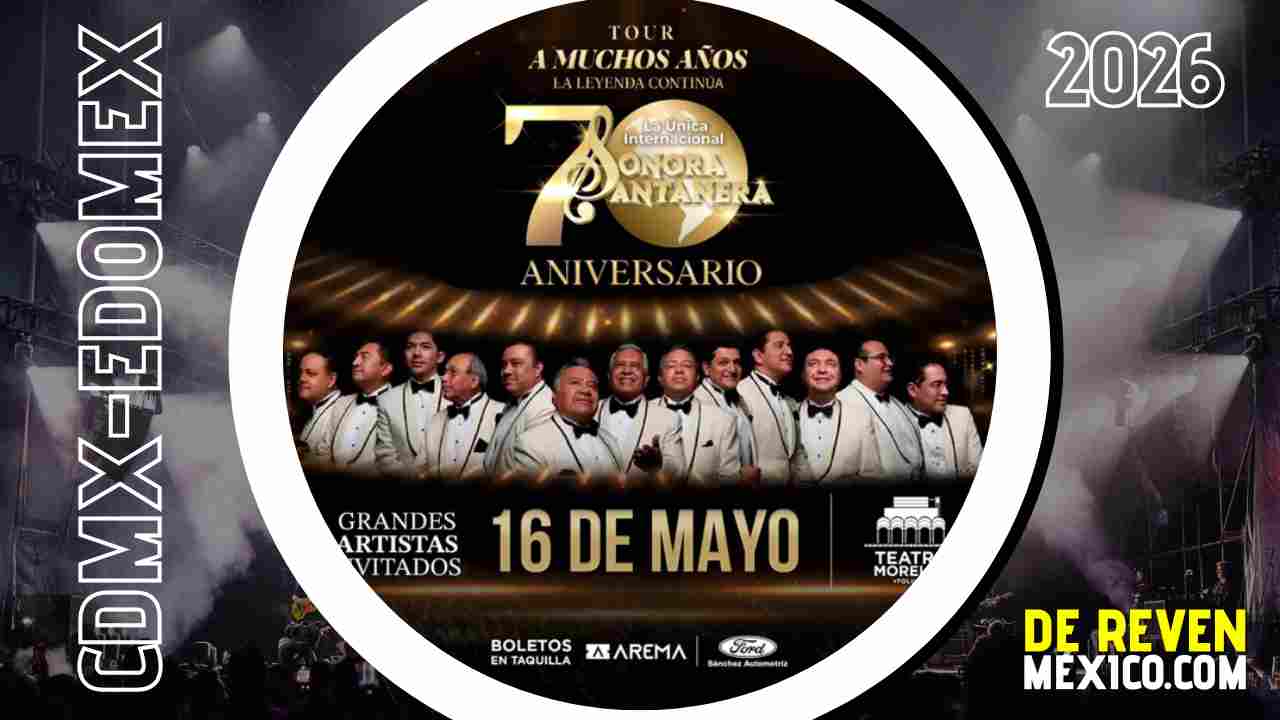 SONORA SANTANERA TOLUCA 2026 TEATRO MORELOS