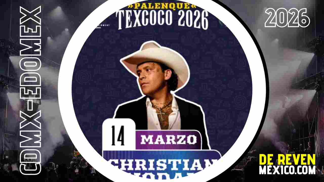 CHRISTIAN NODAL PALENQUE TEXCOCO 2026