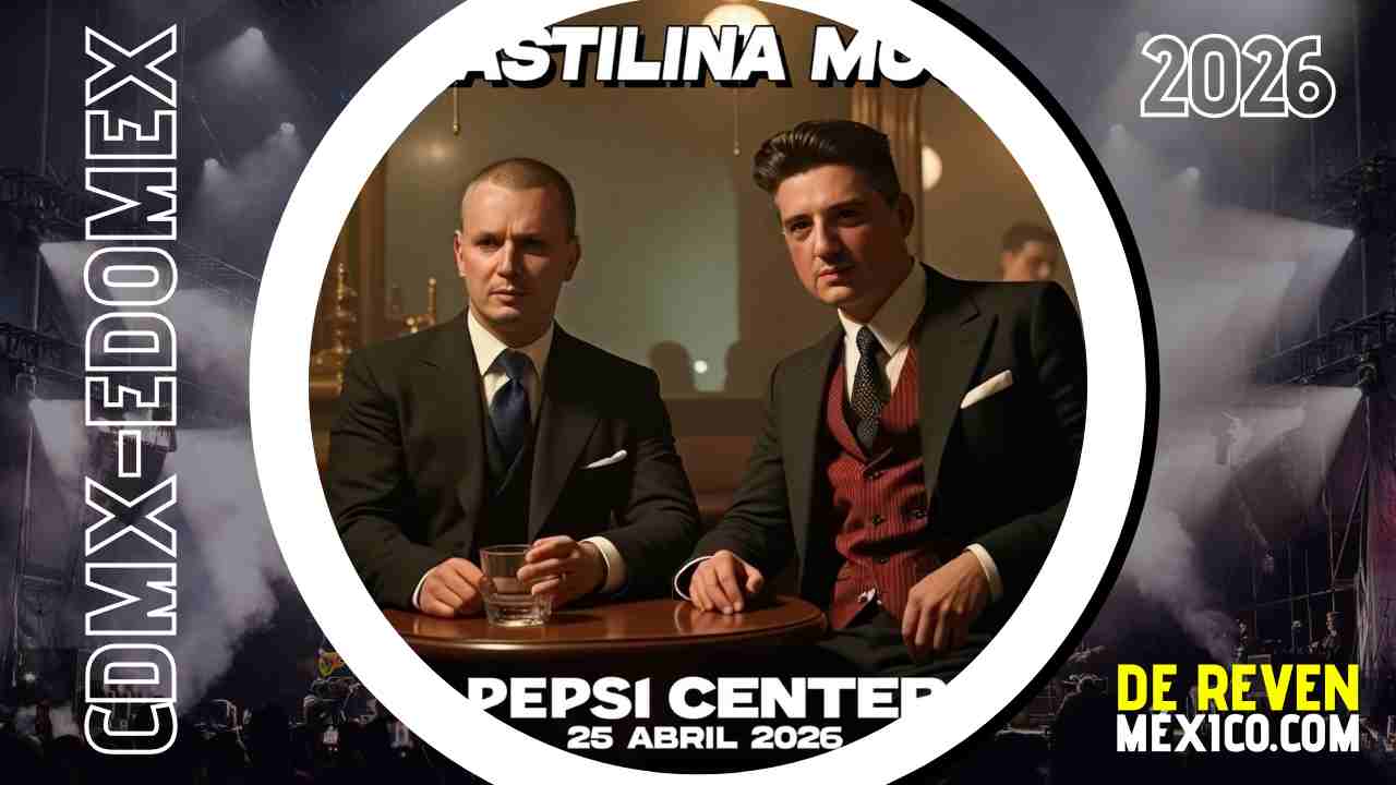 PLASTILINA MOSH CDMX 2026 PEPSI CENTER