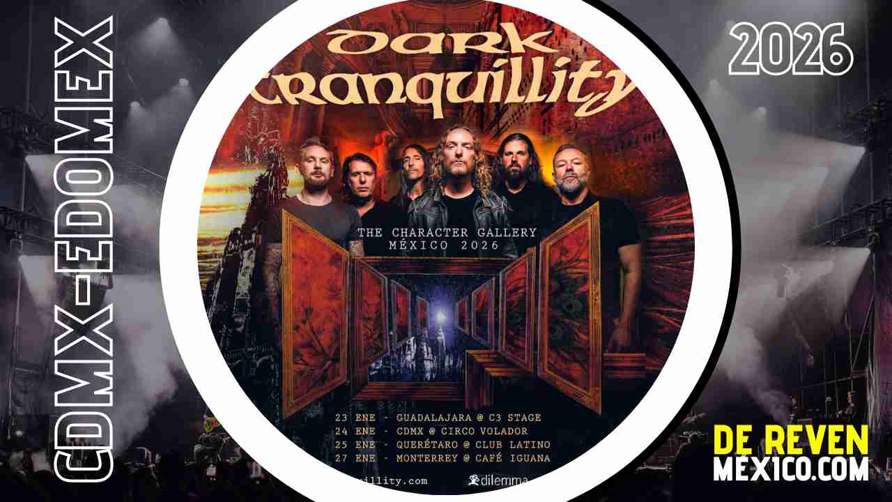 DARK TRANQUILITY CDMX 2026 CIRCO VOLADOR