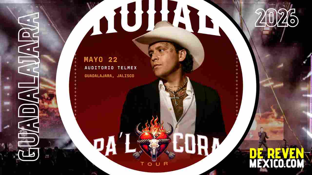 CHRISTIAN NODAL GUADALAJARA 2026 AUDITORIO TELMEX