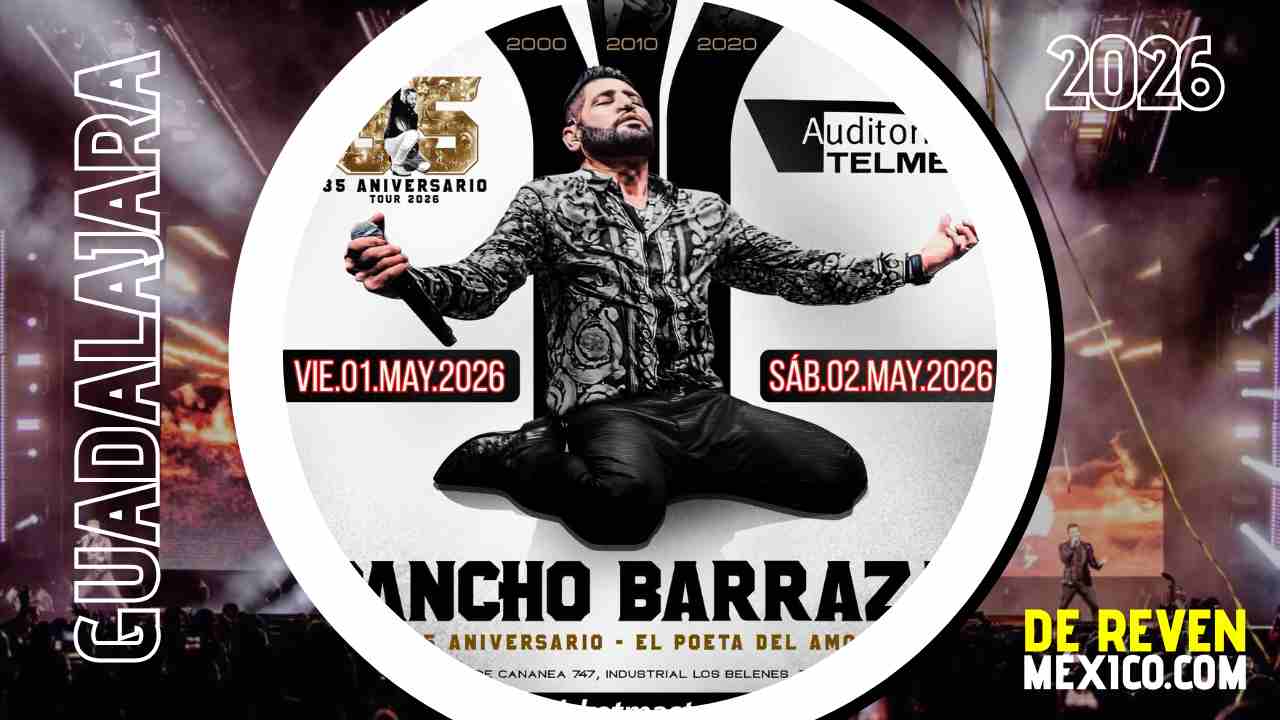 PANCHO BARRAZA GUADALAJARA 2026 AUDITORIO TELMEX