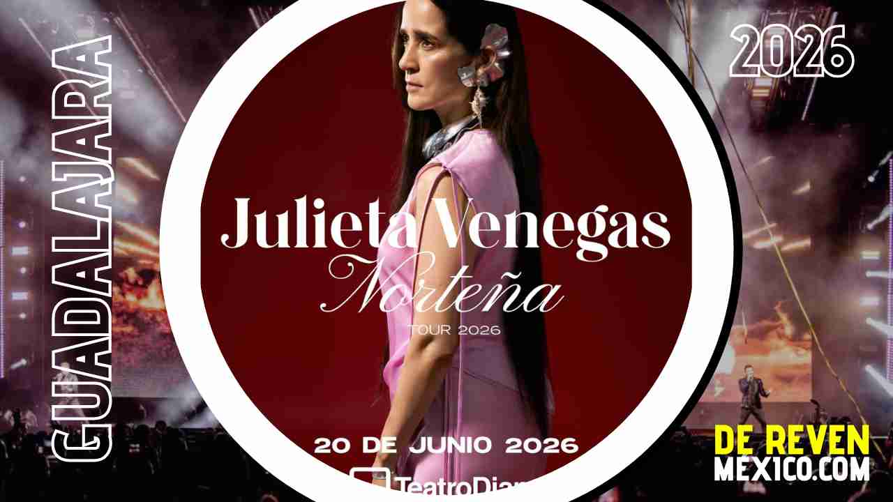 JULIETA VENEGAS GUADALAJARA 2026 TEATRO DIANA