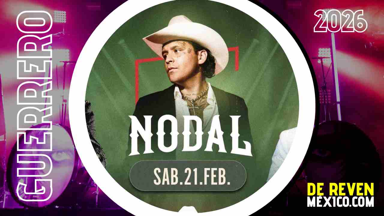 CHRISTIAN NODAL PALENQUE IGUALA 2026 GUERRERO