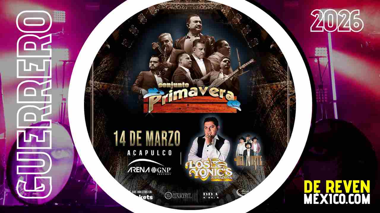 CONJUNTO PRIMAVERA ACAPULCO 2026 ARENA GNP SEGUROS