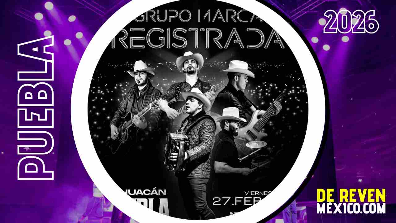 MARCA REGISTRADA TEHUACÁN PUEBLA 2026 CENTRO DE ESPECTACULOS TRES MARÍAS