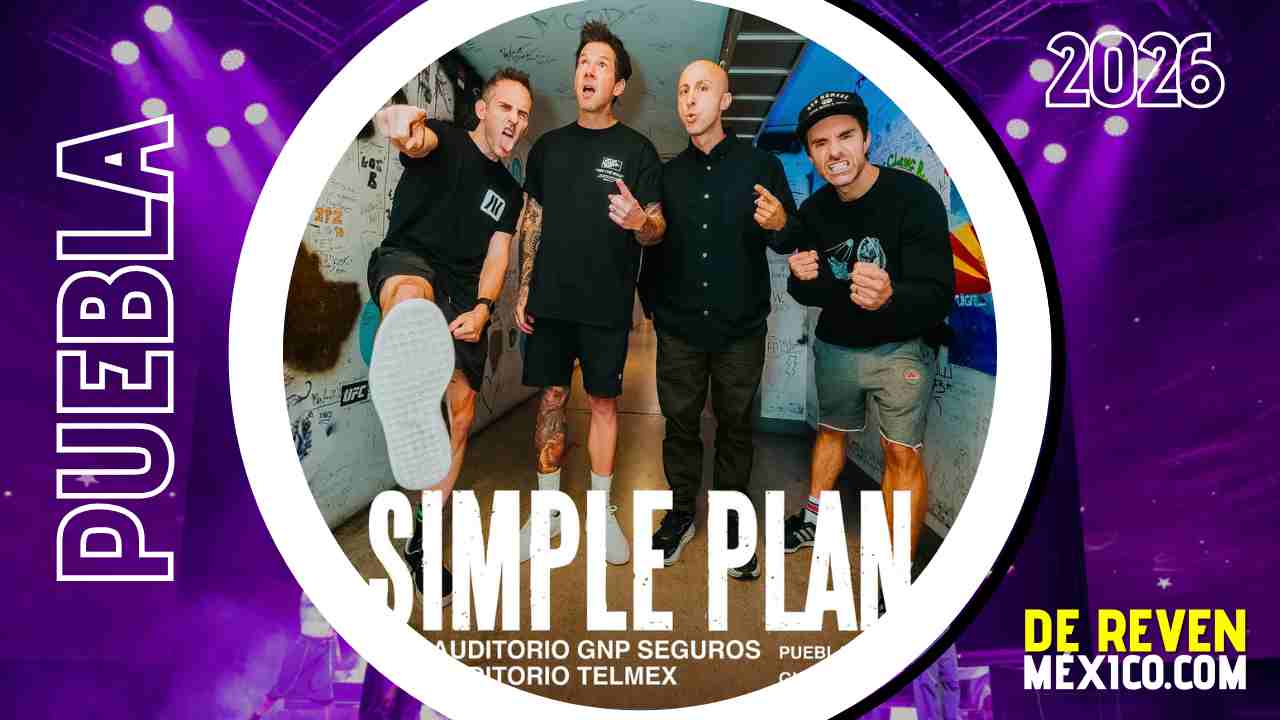 SIMPLE PLAN PUEBLA 2026 AUDITORIO GNP SEGUROS