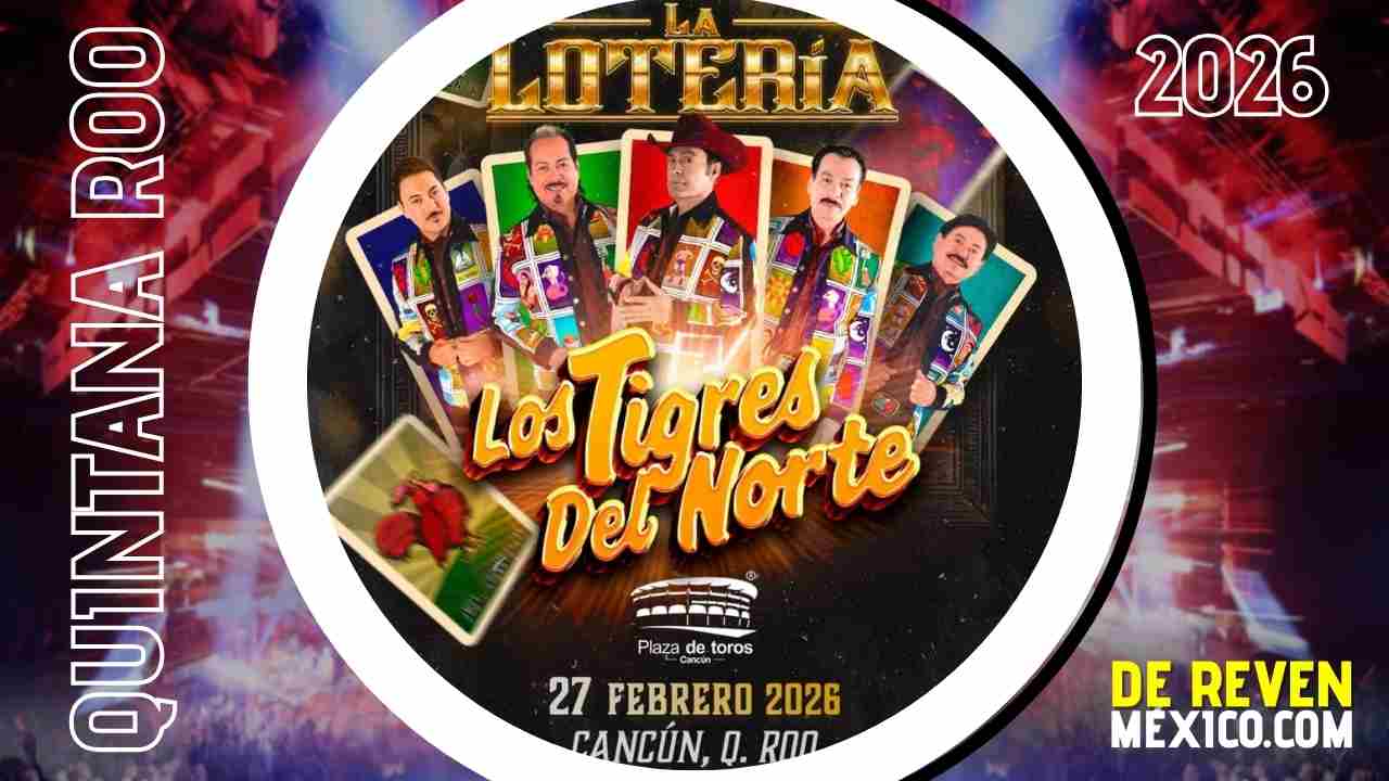LOS TIGRES DEL NORTE CANCÚN 2026 PLAZA DE TOROS