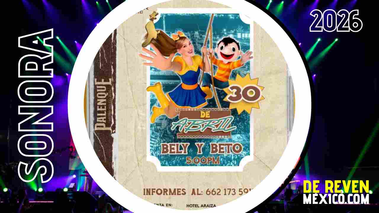 BELY Y BETO PALENQUE EXPOGAN SONORA 2026 HERMOSILLO