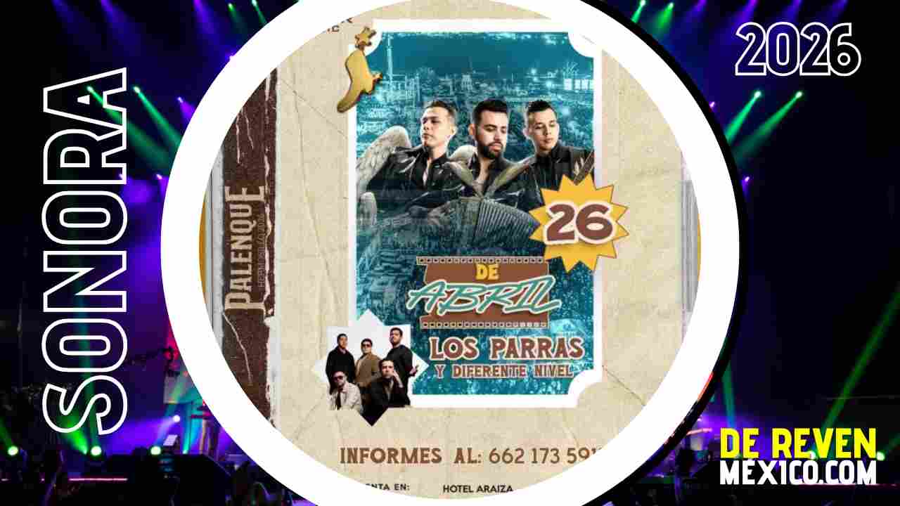 LOS PARRAS PALENQUE EXPOGAN SONORA 2026 HERMOSILLO