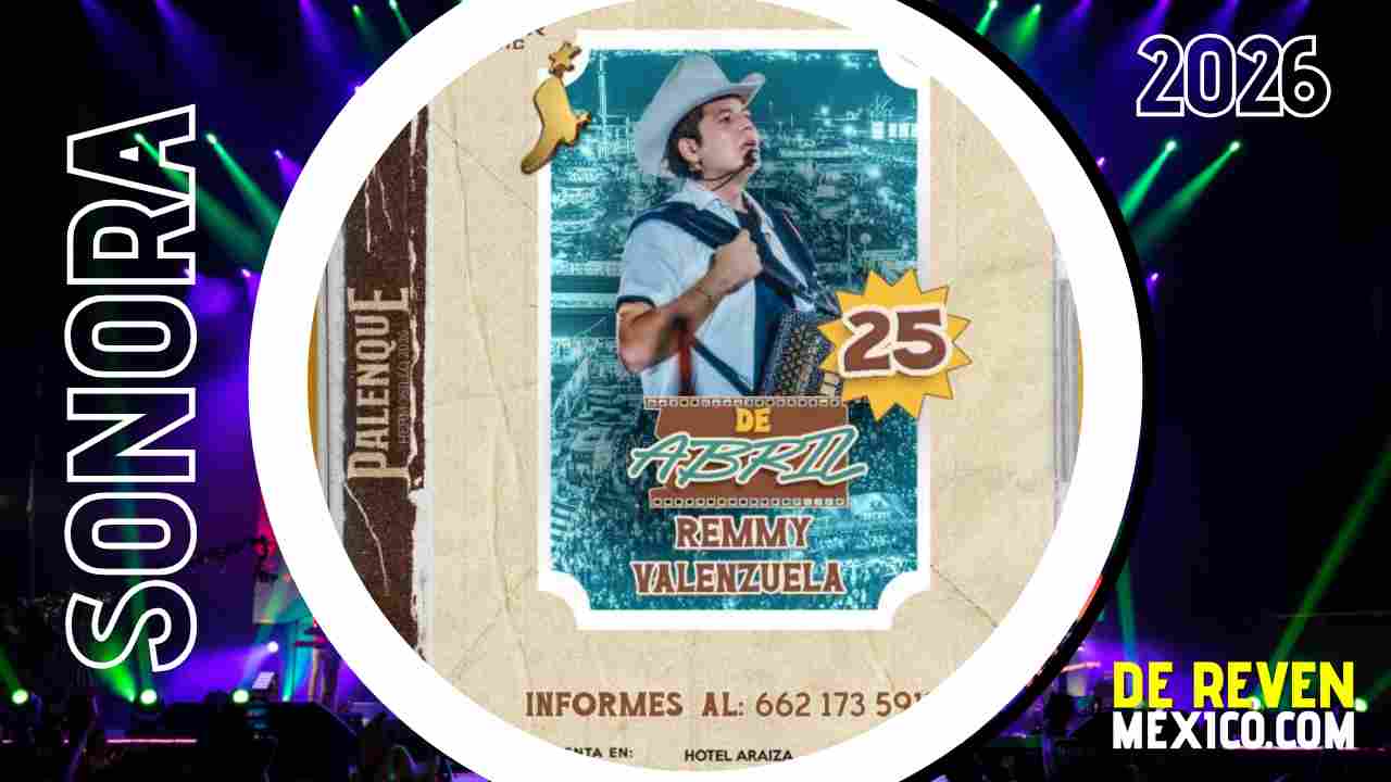 REMMY VALENZUELA PALENQUE EXPOGAN SONORA 2026 HERMOSILLO