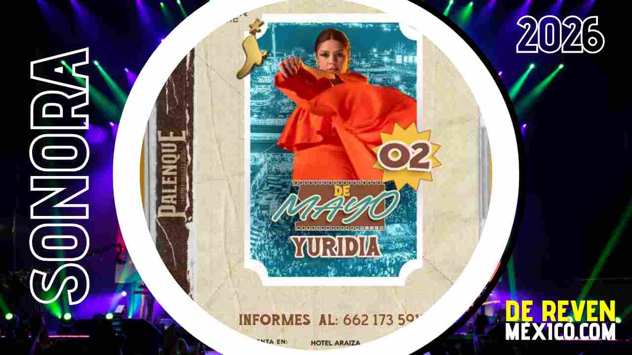 YURIDIA PALENQUE EXPOGAN SONORA 2026 HERMOSILLO