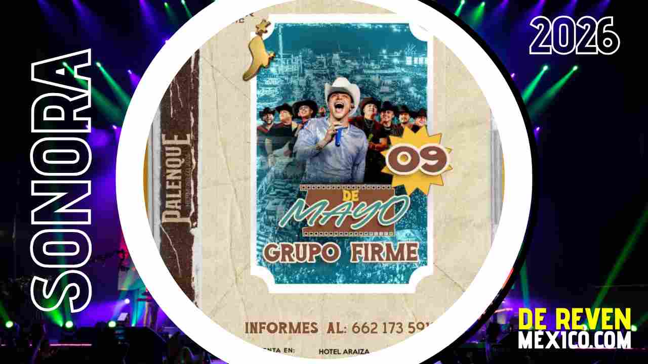 GRUPO FIRME PALENQUE EXPOGAN SONORA 2026 HERMOSILLO