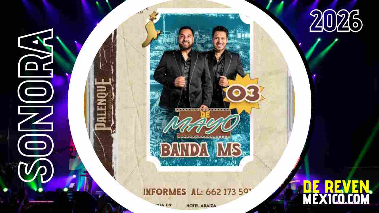 BANDA MS PALENQUE EXPOGAN SONORA 2026 HERMOSILLO