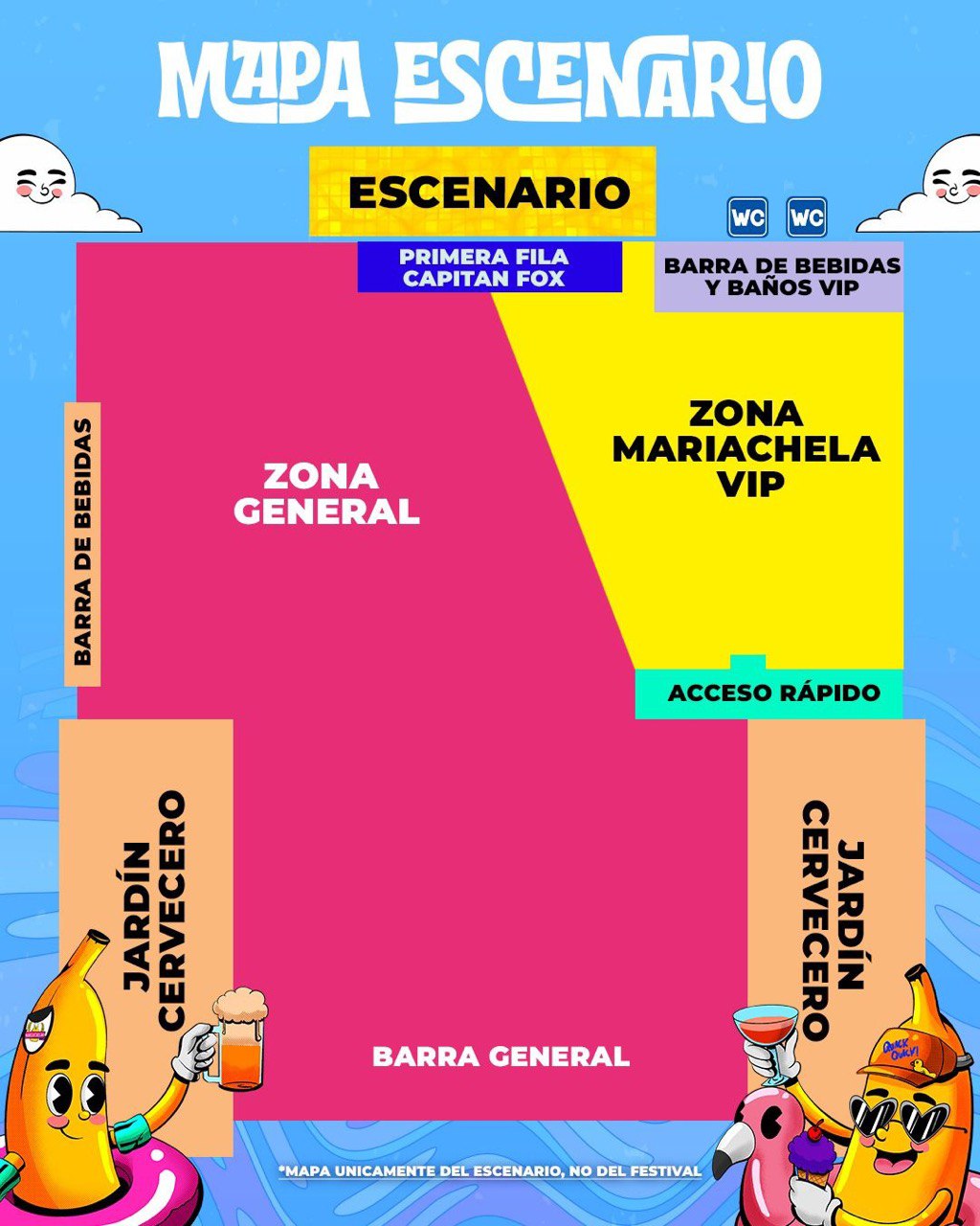 MAPA FESTIVAL MARIACHELA 2026
