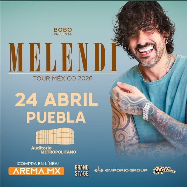 MELENDI PUEBLA 2026 AUDITORIO METROPOLITANO