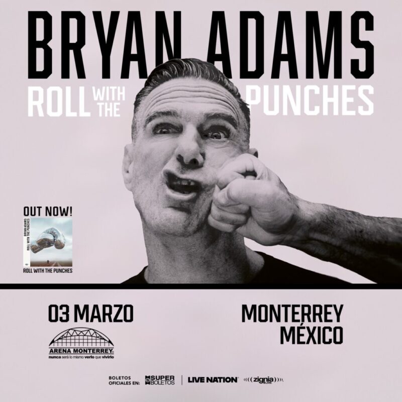 BRYAN ADAMS GIVEAWAY 2026 ARENA MONTERREY