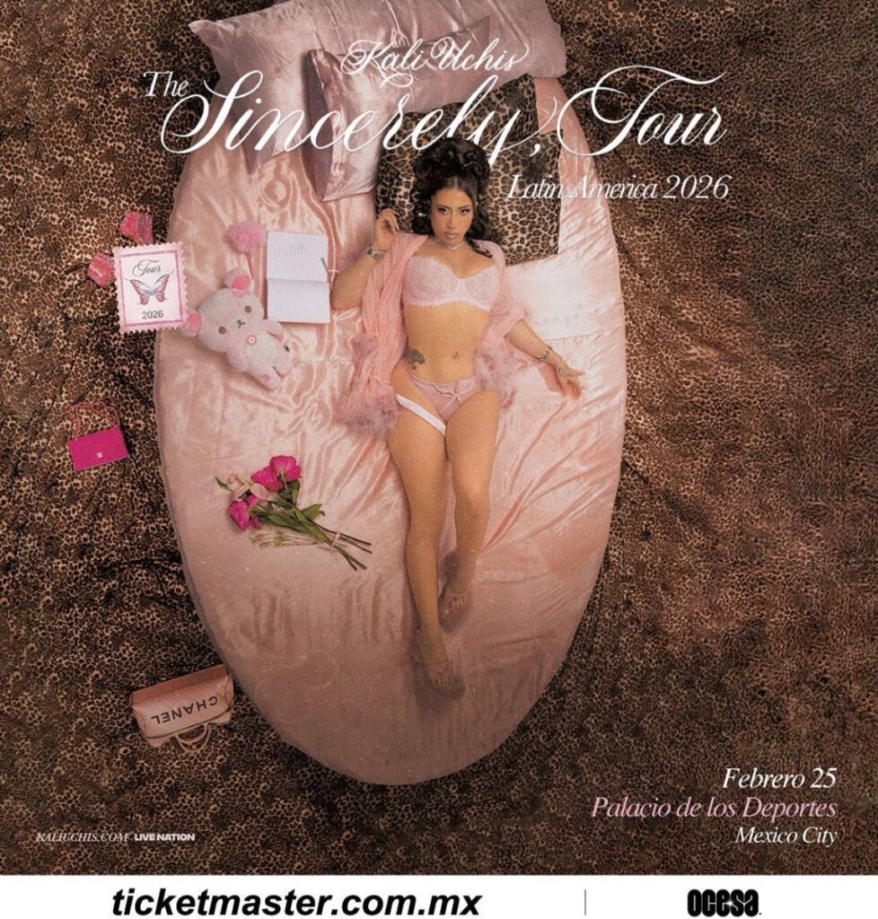 KALI UCHIS CDMX 2026 PALACIO DE LOS DEPORTES