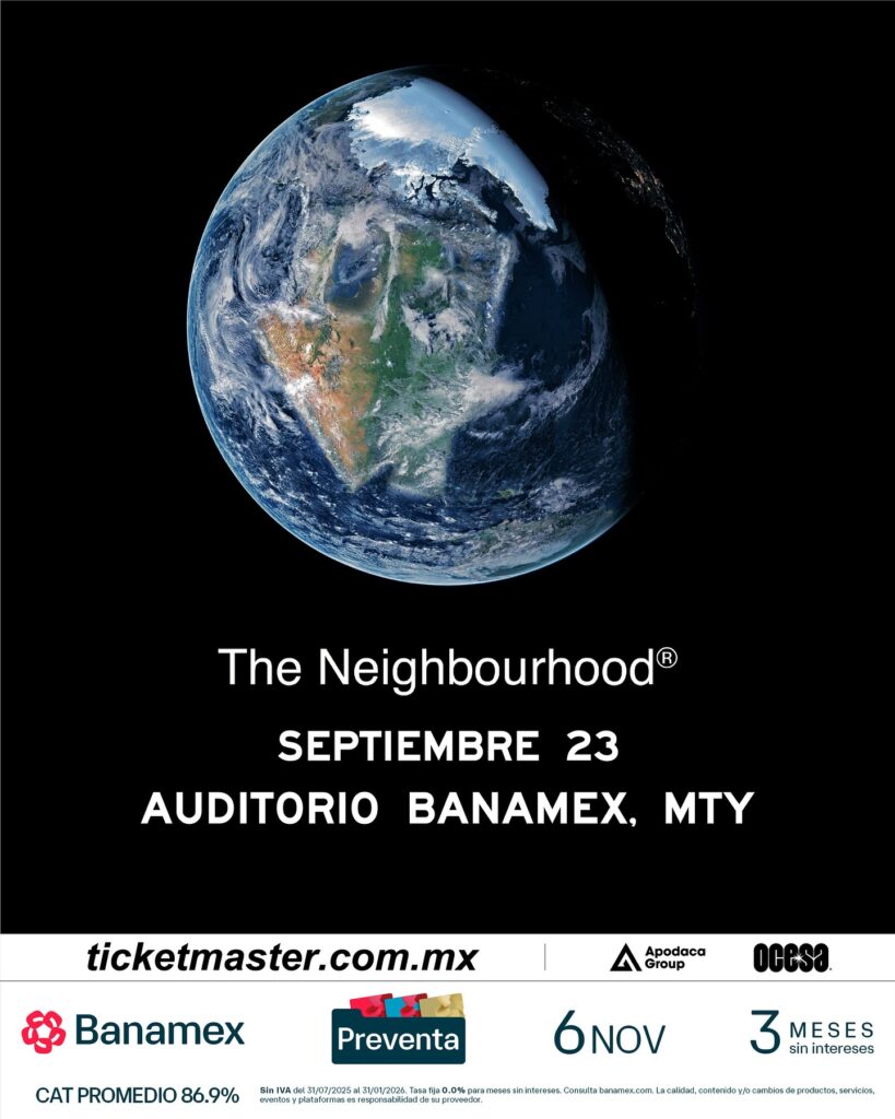 THE NEIGHBOURHOOD MONTERREY 2026 AUDITORIO BANAMEX
