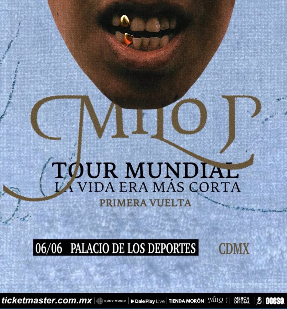 MILO J CDMX 2026 PALACIO DEPORTES
