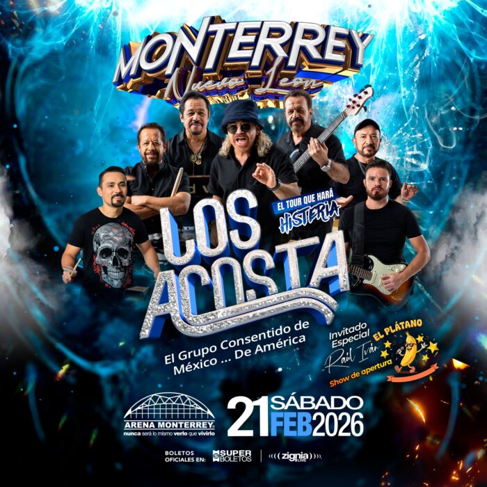 LOS ACOSTA GIVEAWAY 2026 ARENA MONTERREY