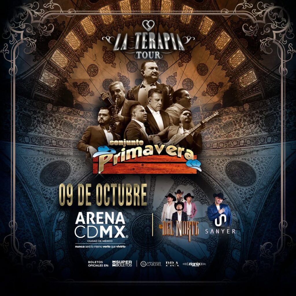 CONJUNTO PRIMAVERA ARENA CDMX 2026