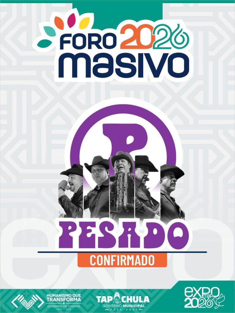 PESADO EXPO FERIA TAPACHULA 2026 CHIAPAS