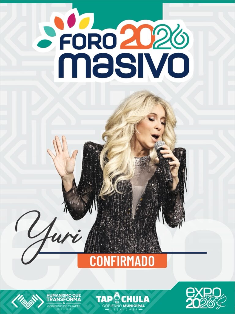 YURI EXPO FERIA TAPACHULA 2026 CHIAPAS