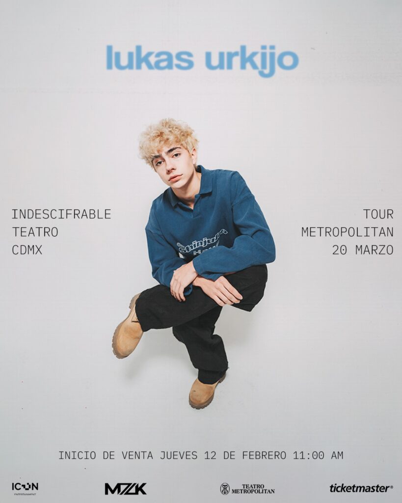 LUKAS URKIJO CDMX 2026 TEATRO METROPÓLITAN