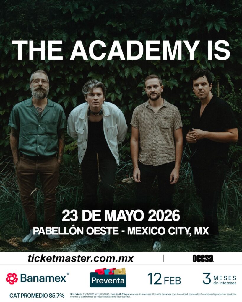 THE ACADEMY IS CDMX 2026 PABELLÓN OESTE