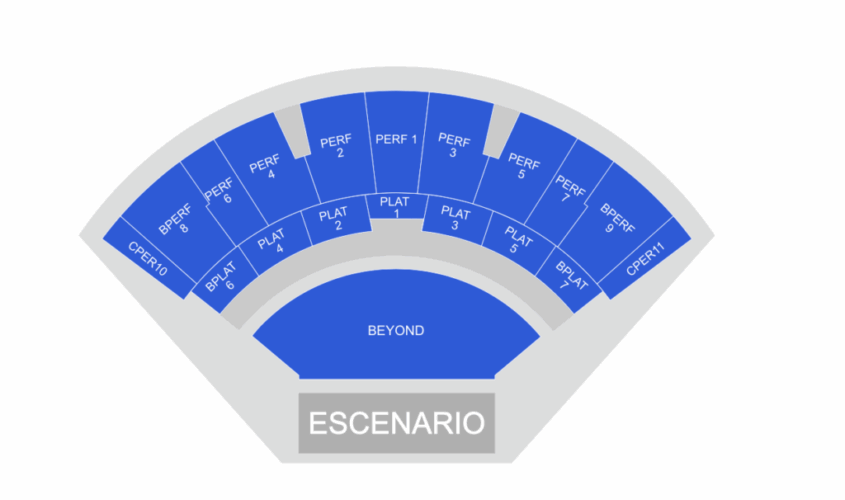 mapa auditorio banamex