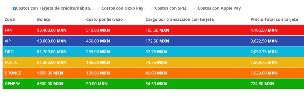 PRECIOS PANCHO BARRAZA MEXICALI 2026 PALENQUE DEL FEX
