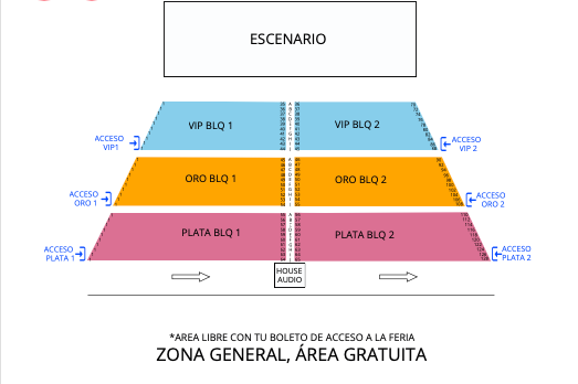 MAPA TEATRO DEL PUEBLO FIESTAS DE ABRIL TAMPICO 2026