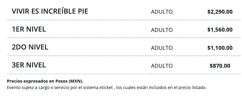 PRECIOS PAULO LONDRA PUEBLA 2026 AUDITORIO GNP SEGUROS