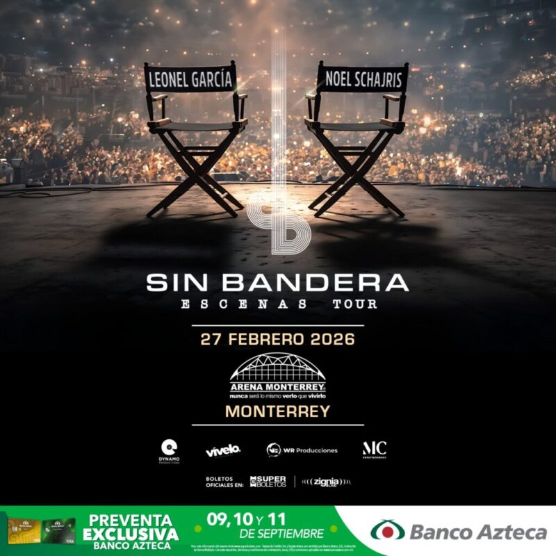 SIN BANDERA GIVEAWAY 2026 ARENA MONTERREY