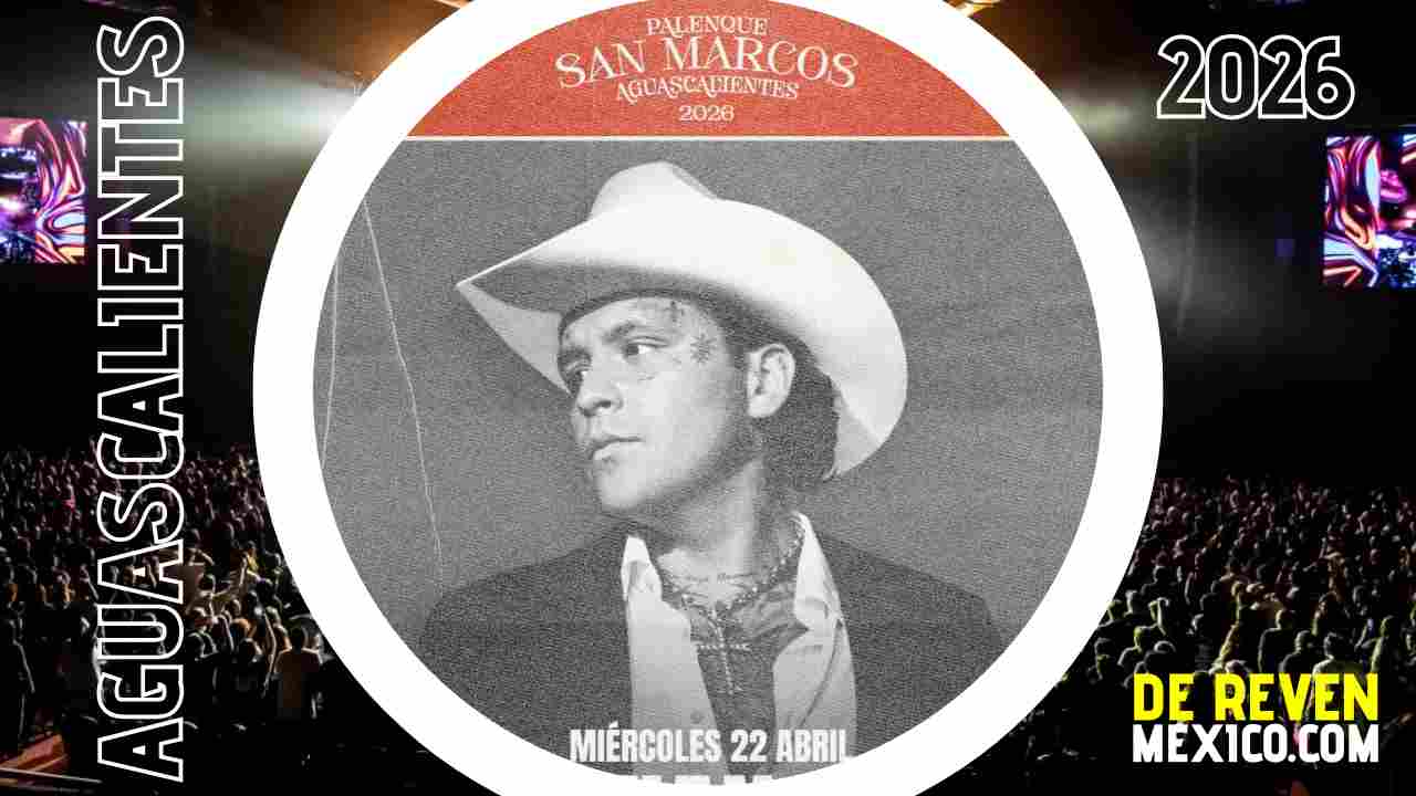 CHRISTIAN NODAL PALENQUE AGUASCALIENTES 2026 SAN MARCOS
