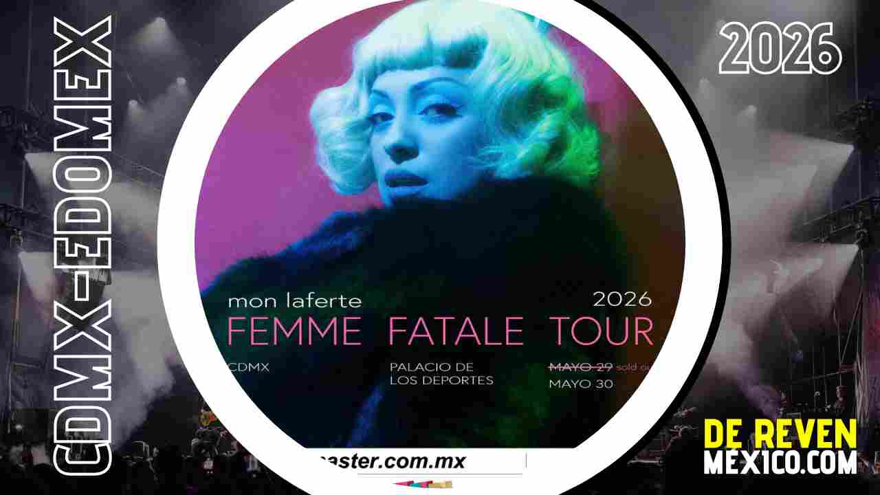 MON LAFERTE CDMX 2026 PALACIO DE LOS DEPORTES