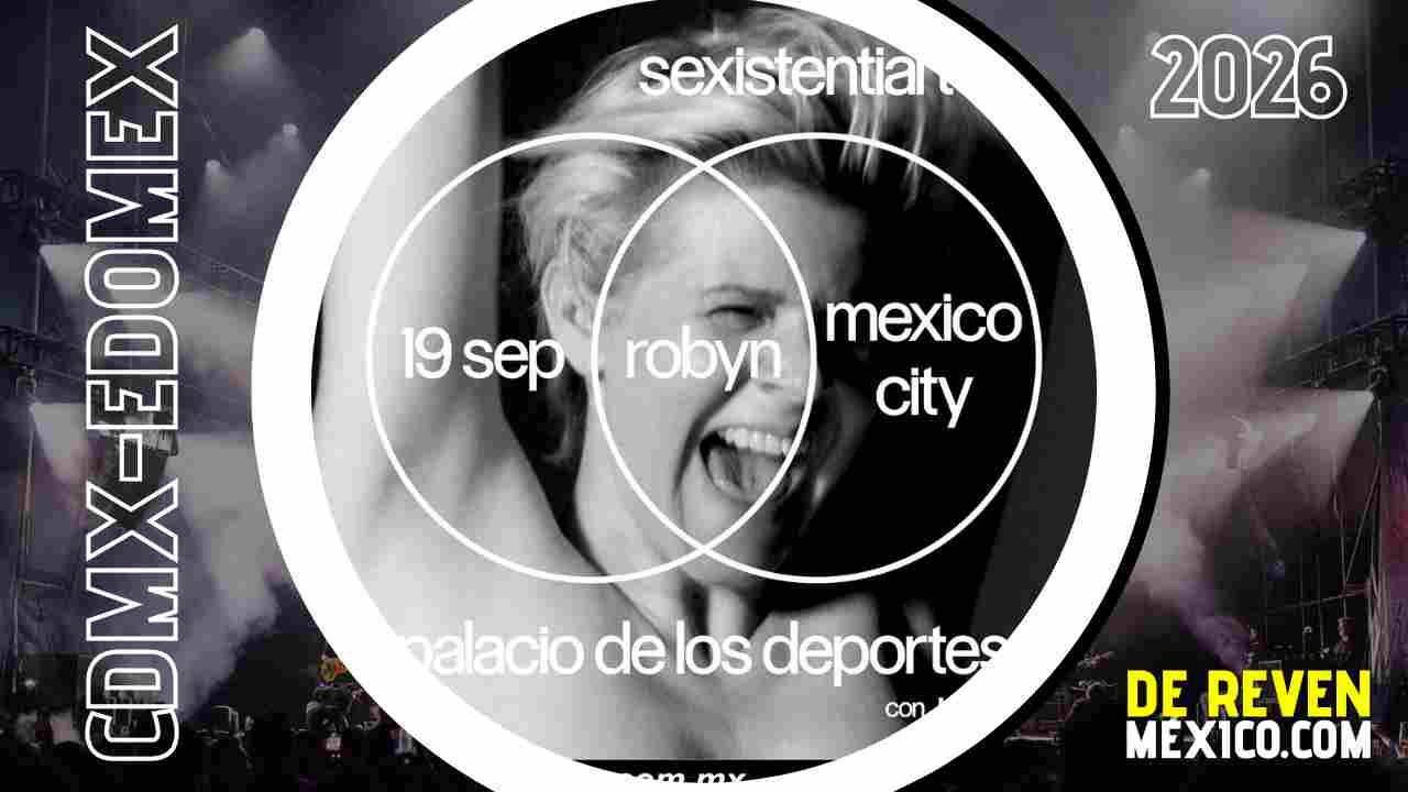 ROBYN CDMX 2026 PALACIO DE LOS DEPORTES