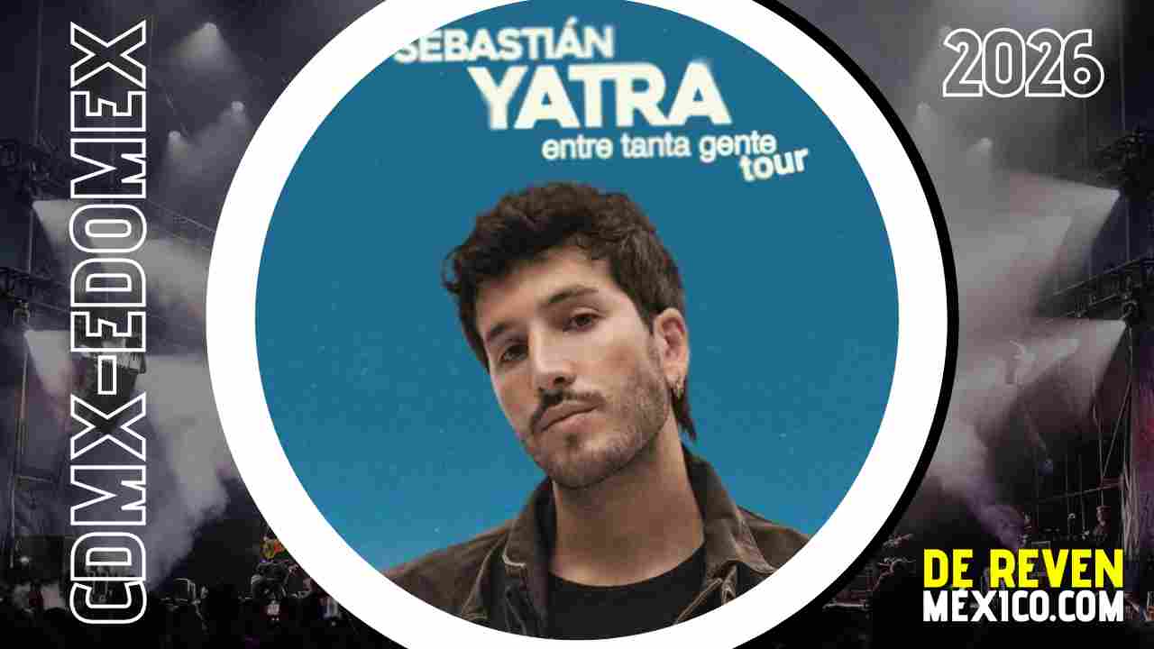 SEBASTIÁN YATRA CDMX 2026 PALACIO DE LOS DEPORTES
