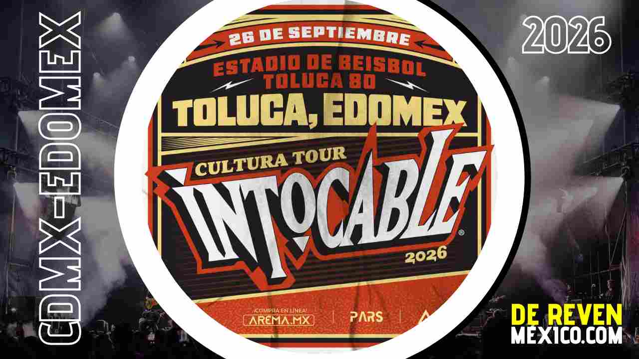 INTOCABLE TOLUCA 2026 ESTADIO DE BÉISBOL TOLUCA 80