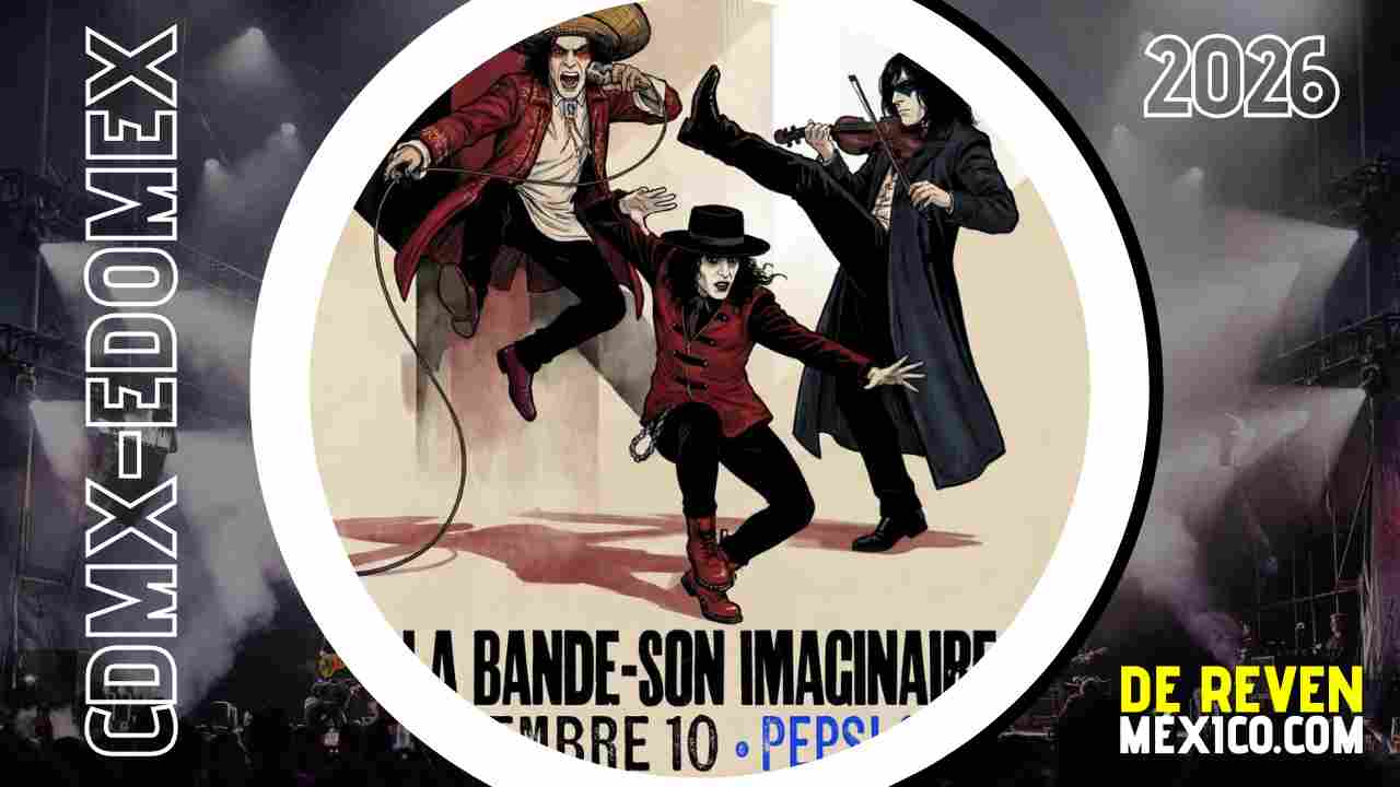 LA BANDE SON IMAGINAIRE CDMX 2026 PEPSI CENTER