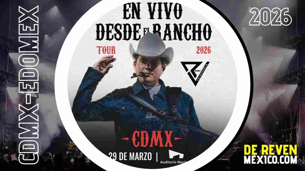 REMMY VALENZUELA CDMX 2026 AUDITORIO NACIONAL