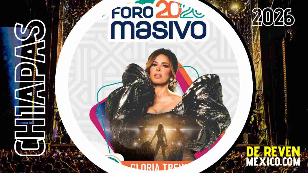 GLORIA TREVI EXPO FERIA TAPACHULA 2026 CHIAPAS