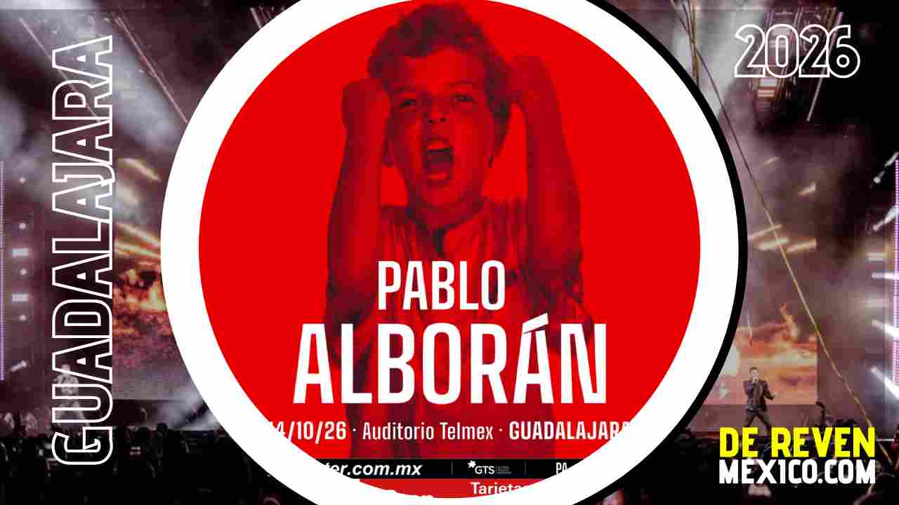 PABLO ALBORÁN GUADALAJARA 2026 AUDITORIO TELMEX