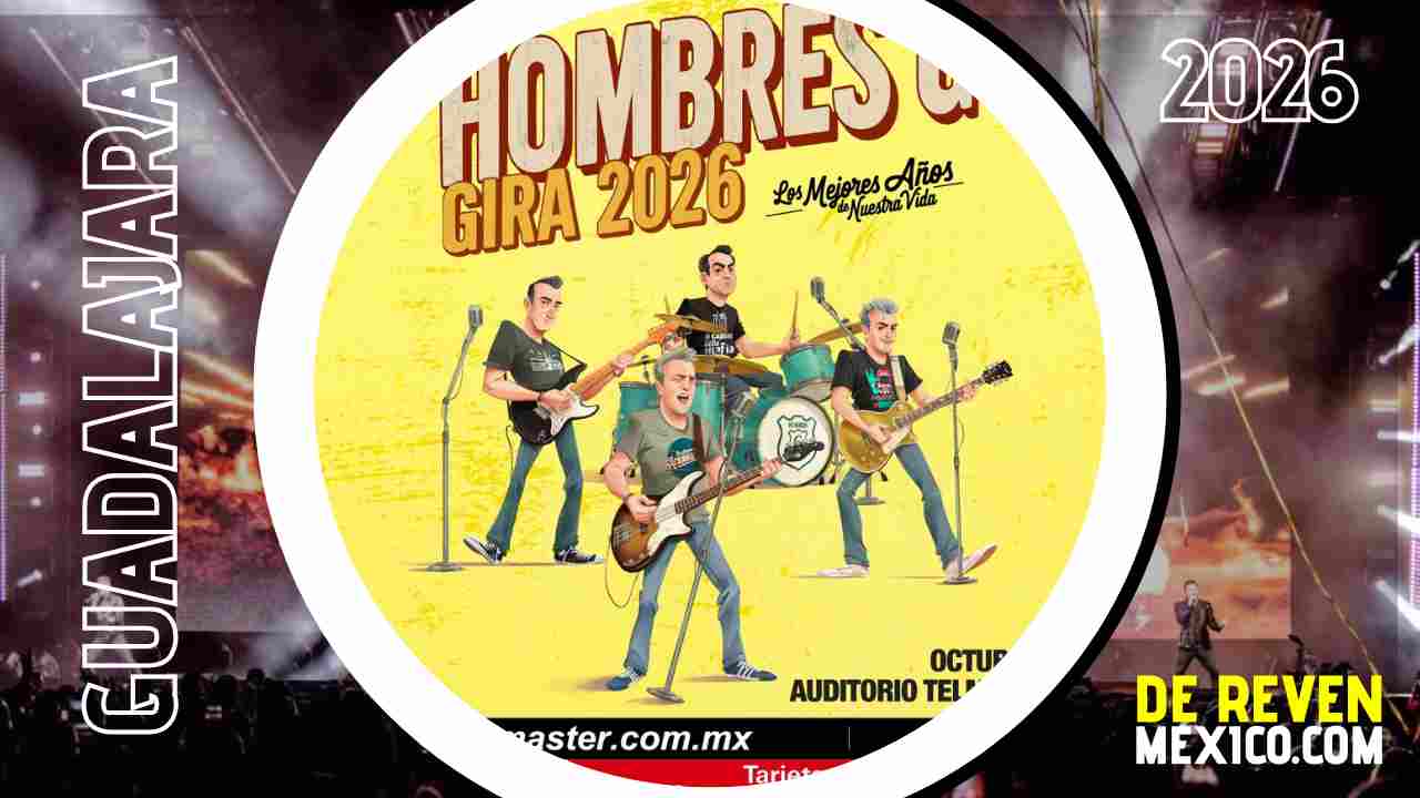 HOMBRES G GUADALAJARA 2026 AUDITORIO TELMEX